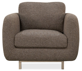 Dawson Barstool Swivel Accent Chair - Light Brown by Hooker Furniture - View 1