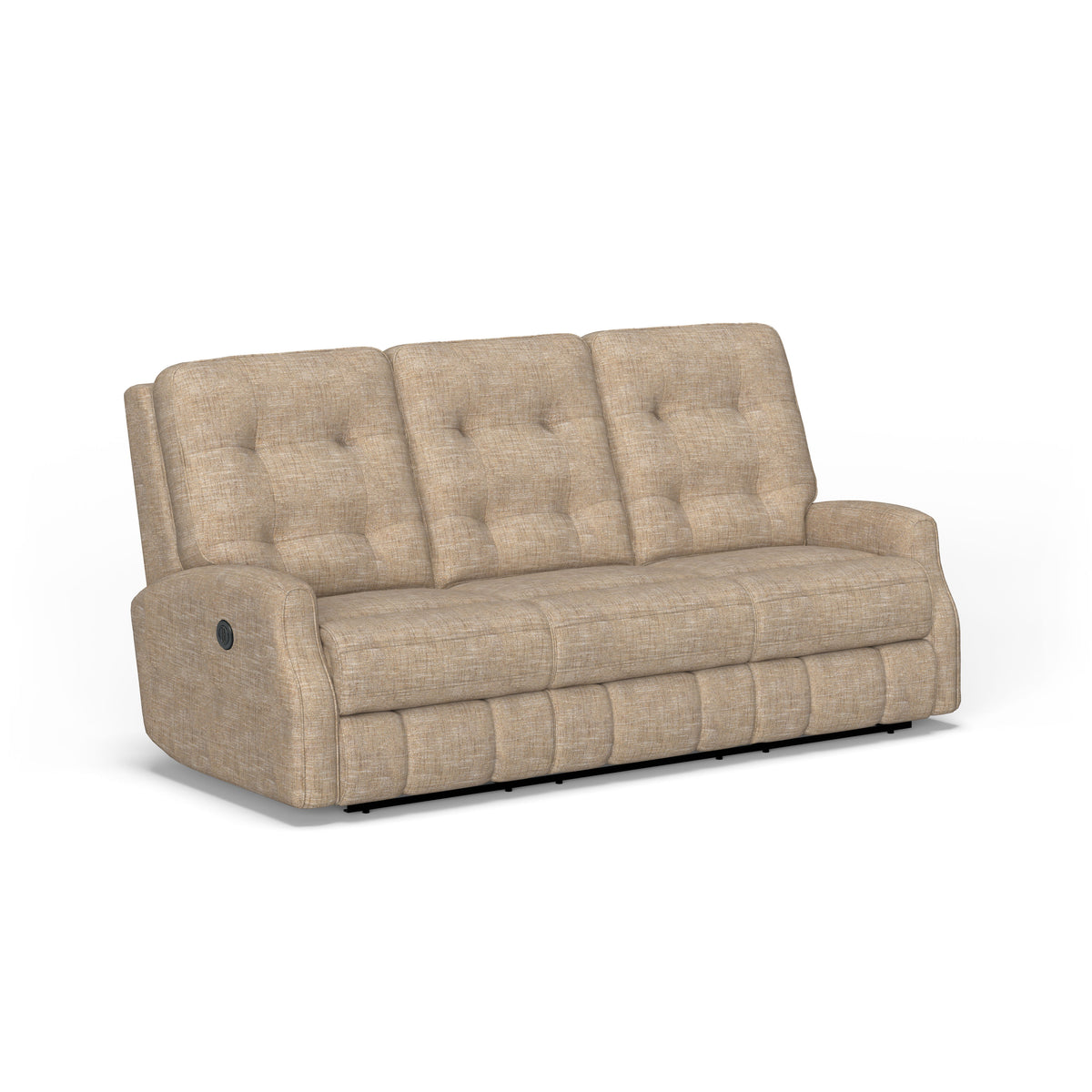 Devon Transitional Fabric Power Reclining Sofa | Flexsteel