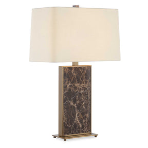 Lafferty Marble Table Lamp - Dark Brown by Uttermost - View 1