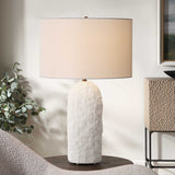 Vieste White Table Lamp by Uttermost - View 2