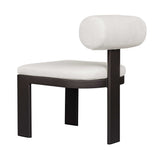 Bolster Back Outdoor Dining Chair - White / Black by Uttermost - View 6