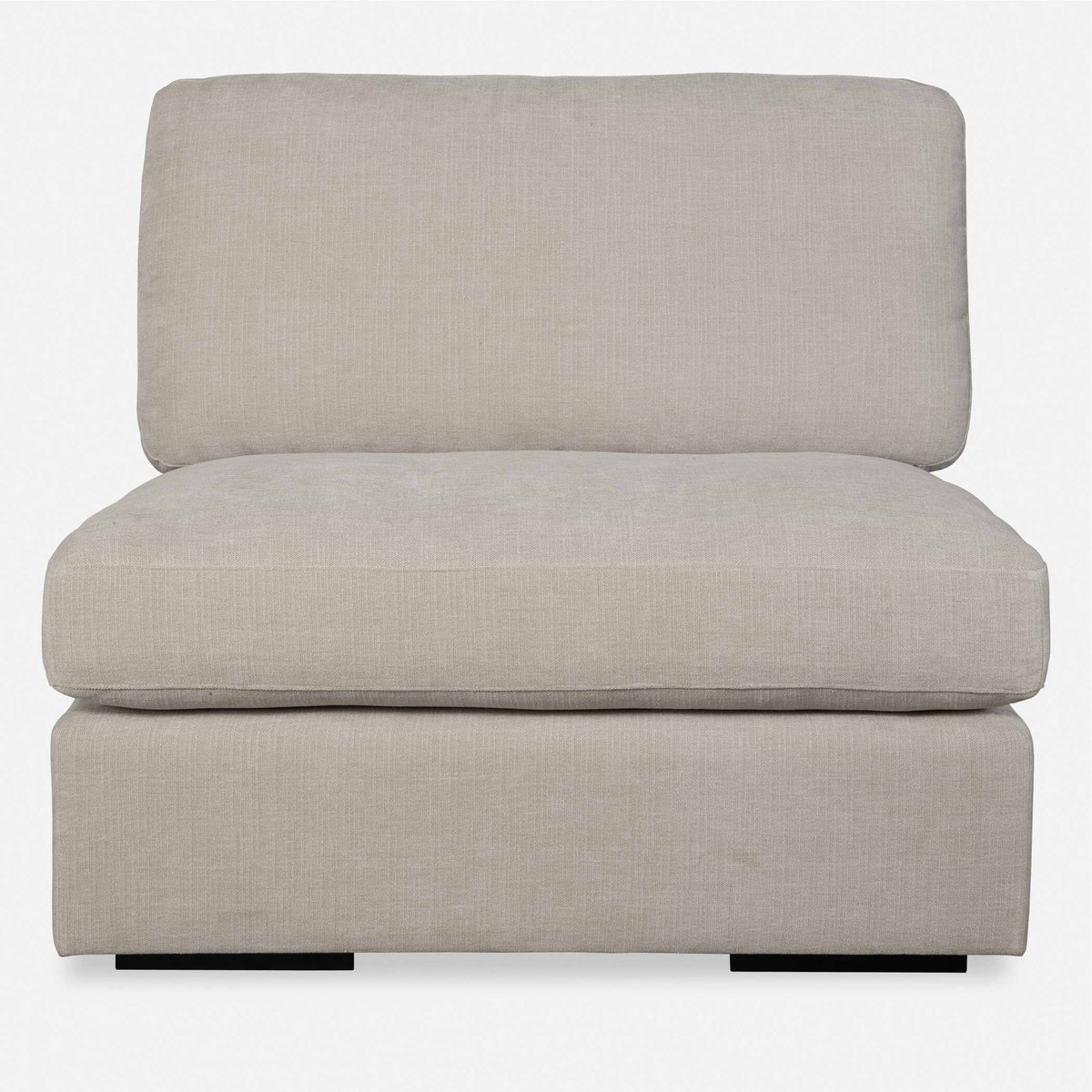 Refuge Armless Sand Sofa - Beige by Uttermost - View 8