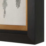 Ancient Story Framed Abstract Print Black / Blue / Brass / Gold / Gray / Orange / White / Yellow - Light Brown / Beige by Uttermost - View 6