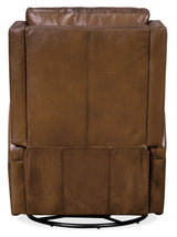 Collin Power Swivel Glider Recliner - Dark Brown by Hooker Furniture - View 2