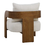 Rowan Accent Chair Ivory - Beige by Uttermost - View 7