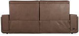 Simone ZG 2 over 2 Power Sofa With Power Headrest and BT speaker - Dark Brown by Hooker Furniture - View 6