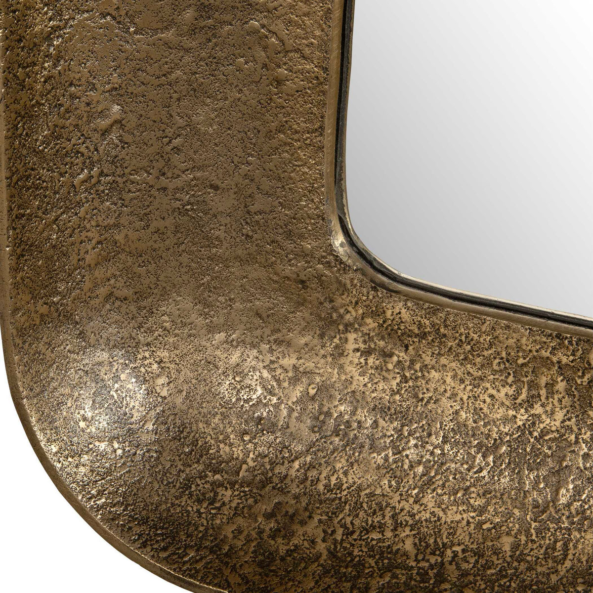 Alvaro Antique Brass Mirror - Bronze by Uttermost - View 5