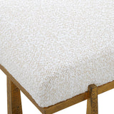 Midas Bench - White by Uttermost - View 6