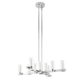 Victory 12 Light Chandelier //  Chrome  | Finesse