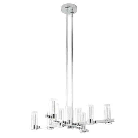 Victory 12 Light Chandelier //  Chrome  | Finesse