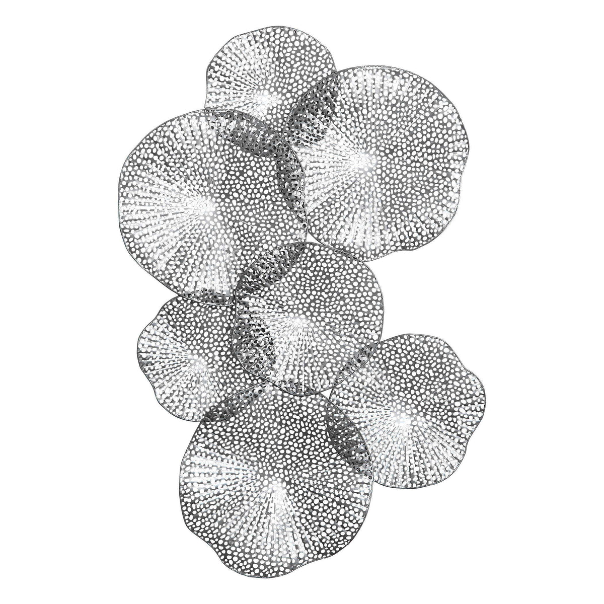 Ripley Pewter Metal Wall Art - Silver by Uttermost - View 1