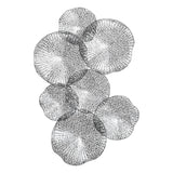 Ripley Pewter Metal Wall Art - Silver by Uttermost - View 1
