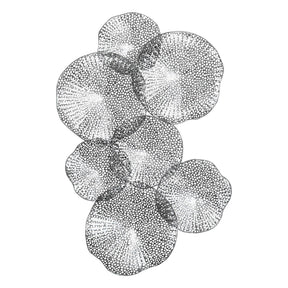 Ripley Pewter Metal Wall Art - Silver by Uttermost - View 1