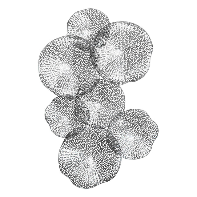 Ripley Pewter Metal Wall Art - Silver by Uttermost - View 1