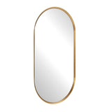 Torrado Oval Mirror Brass - Gold by Uttermost - View 4