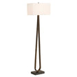 Galloway Minimalist Floor Lamp - Bronze / Black by Uttermost - View 1