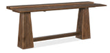 Driftwood Flip-Top Console Table Medium Wood - Dark Brown by Hooker Furniture - View 8