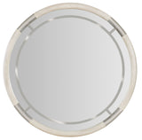 Modern Mood Round Mirror - Beige by Hooker Furniture - View 1