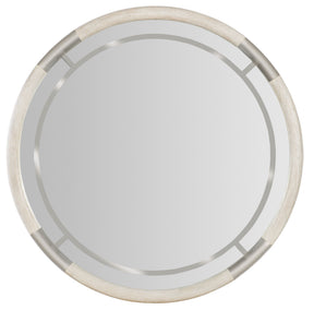 Modern Mood Round Mirror - Beige by Hooker Furniture - View 1