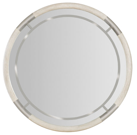 Modern Mood Round Mirror - Beige by Hooker Furniture - View 1