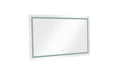 60 in. W x 36 in. H Frameless LED Single Bathroom Vanity Mirror in Polished Crystal Bathroom Vanity LED Mirror with 3 Color Lights Mirror for Bathroom Wall 60 Inch Smart Lighted Vanity Mirrors Dimm - W1272114900 - image - 6