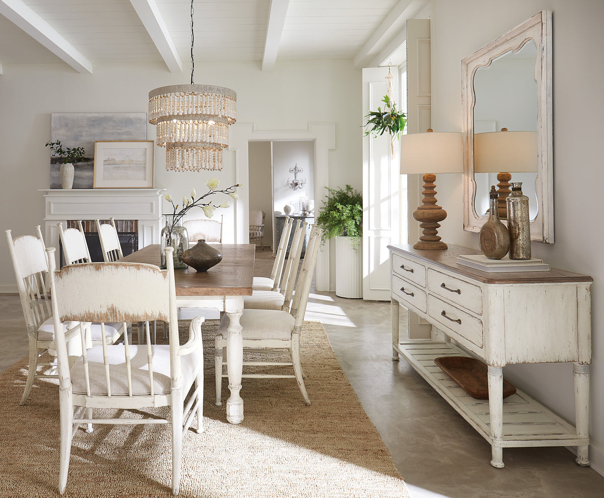 Americana Landscape Mirror - White by Hooker Furniture - View 2
