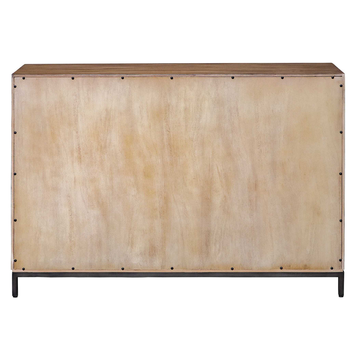 Paltrow Burl 2 Door Cabinet Woodtone - Light Brown by Uttermost - View 8