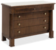 Archives Four-Drawer Chest - Dark Brown / Beige by Hooker Furniture - View 1