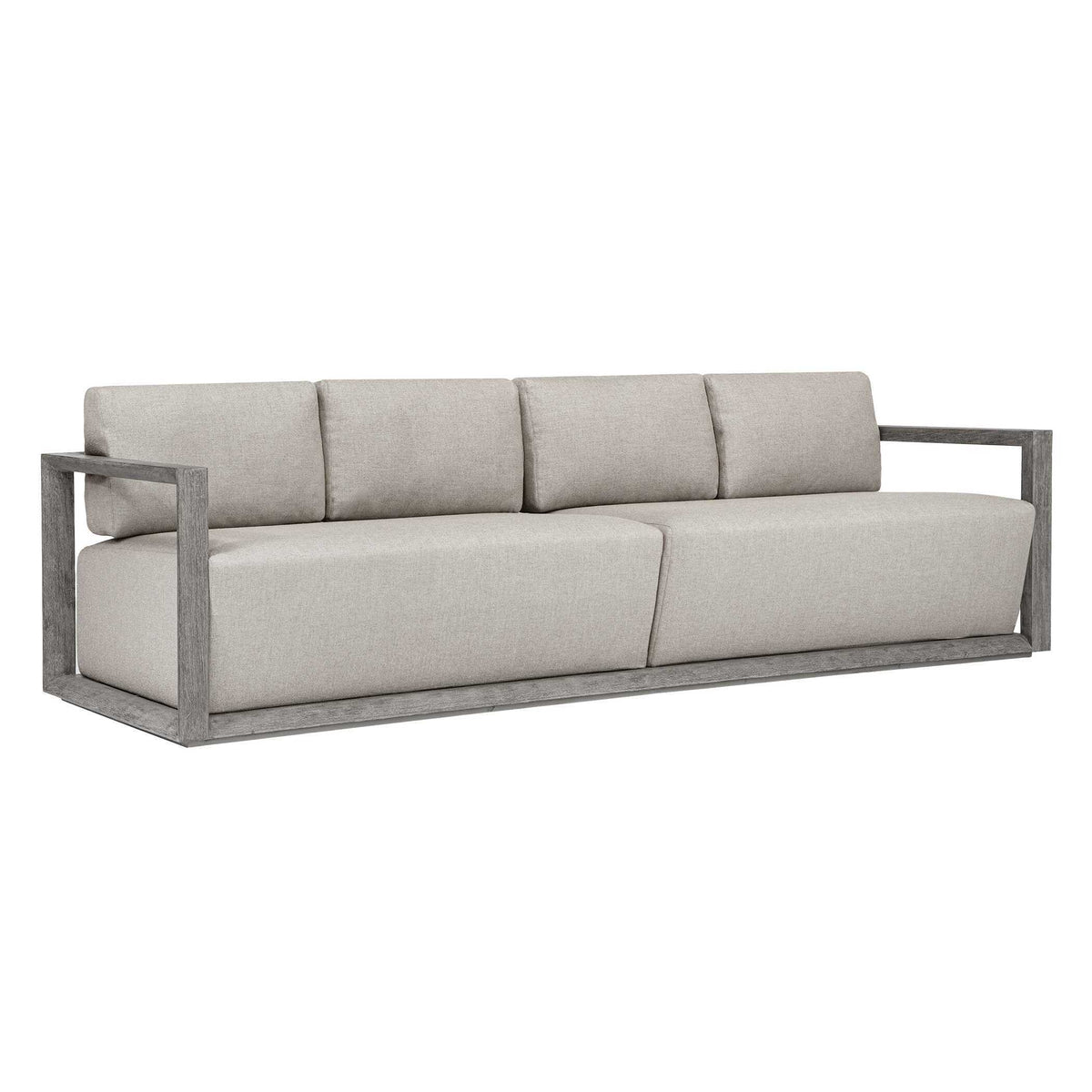 Remsen Outdoor Large Sofa - Gray by Uttermost - View 2