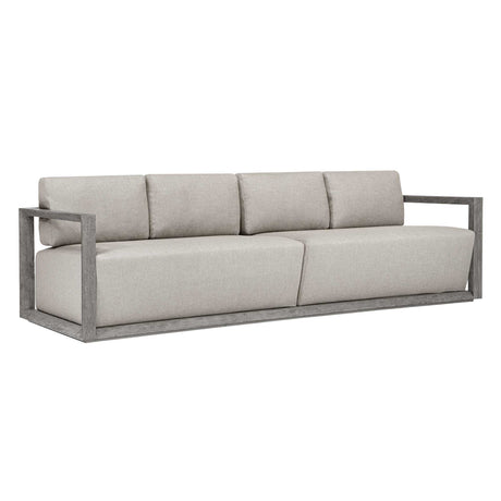 Remsen Outdoor Large Sofa - Gray by Uttermost - View 2