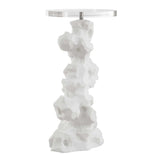 Remnant White Stone Drink Table by Uttermost - View 3