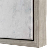 Find Me Here Abstract Framed Canvas Art Black / Blue / Brown / Gray / White - Blue / Gray by Uttermost - View 5