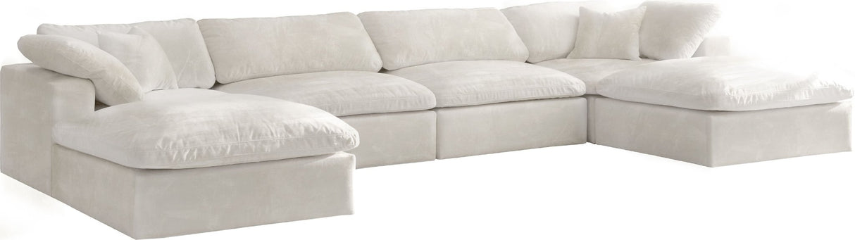 Cozy - Modular Sectional - 634Cream - Sec6B - Home Elegance USA - 1