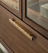 Eleana Display Cabinet Medium Wood - Dark Brown by Hooker Furniture - View 4