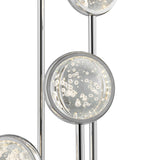 Bubbling Glow Floor Lamp // Chrome  | Finesse - Home Elegance USA