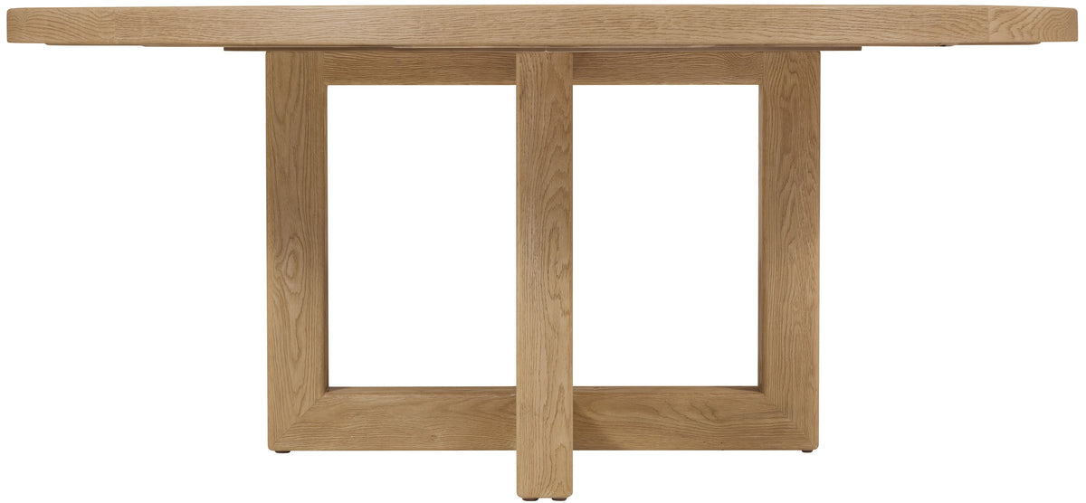Driftwood 72" Round Dining Table Buckboard - Light Brown by Hooker Furniture - View 2