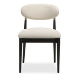 Moxie Armless Dining Chair (Set of 2) Black / Off White - Black / White by Uttermost - View 1