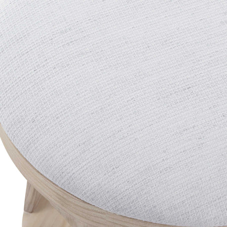 Dennen Ottoman Oak - Beige by Uttermost - View 6