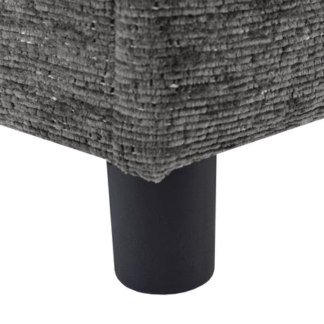 Versatile U-Shaped Sectional Sofa Bed with Storage, Cup Holders, Charging Ports in Grey Chenille - sold by Home Elegance USA