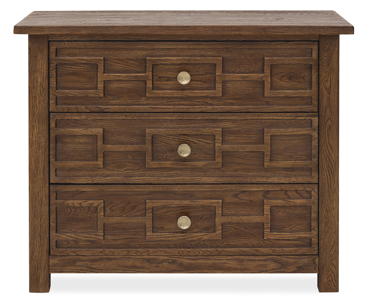 Driftwood Bachelors Chest Worn Saddle - Dark Brown by Hooker Furniture - View 3
