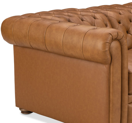 Glover Power Reclining Sofa With Power Headrest - Light Brown by Hooker Furniture - View 7