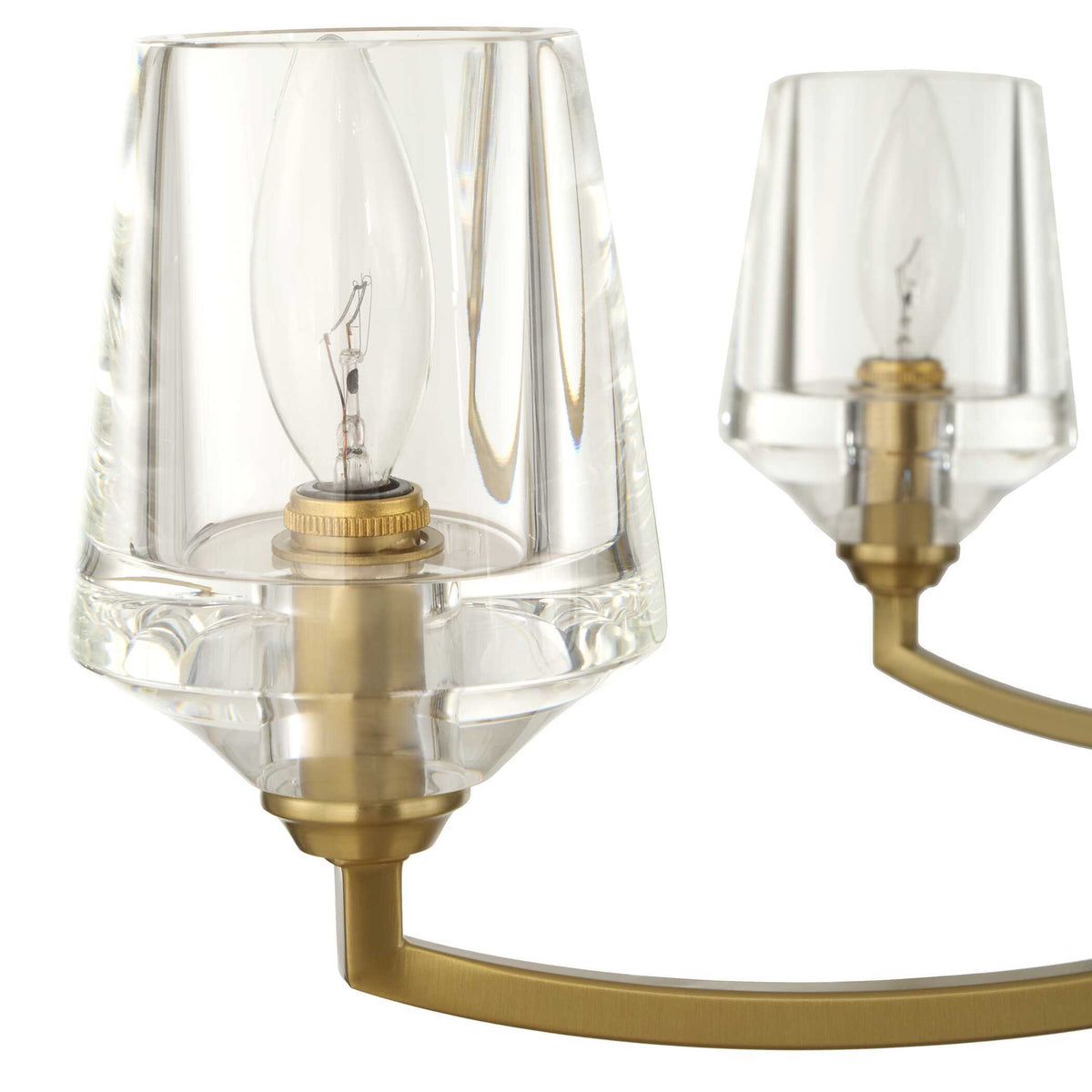 Barcelona 6 Light Brass Chandelier - Gold by Uttermost - View 14