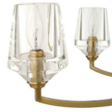 Barcelona 6 Light Brass Chandelier - Gold by Uttermost - View 14