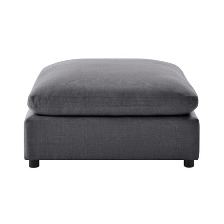 Cassandra Modular 6-Piece Sectional in Charcoal Grey with Solid Wood Legs - sold by Home Elegance USA