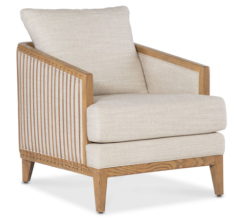 Enveyed Stationary Chair - Beige / Light Brown by Hooker Furniture - View 1