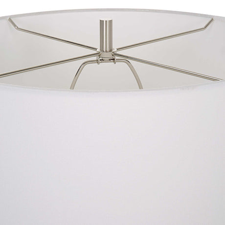 Remnant White Marble Table Lamp by Uttermost - View 7