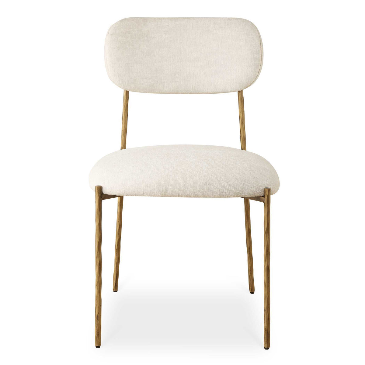 Capture Dining Chair (Set of 2) Gold / White - White / Gold by Uttermost - View 1