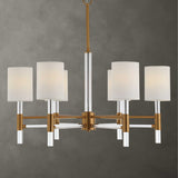 Welkin 6 Light Modern Chandelier - Gold by Uttermost - View 1
