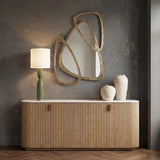 Momentum Mirrored Wall Decor - Gold by Uttermost - View 2