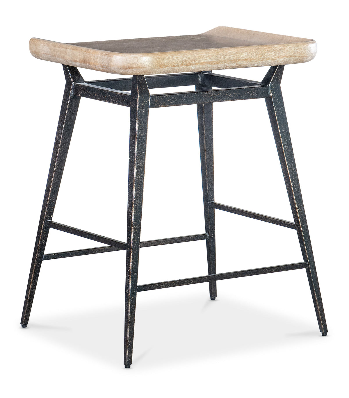 Retreat Stool - Beige / Black by Hooker Furniture - View 2